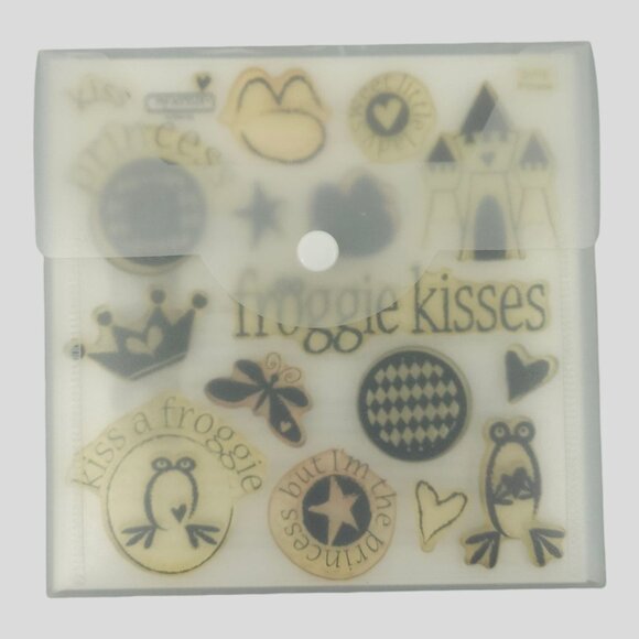 Close To My Heart My Acrylix Stamp Set Princess D1115 Frog Crown Castle Heart - Picture 2 of 4